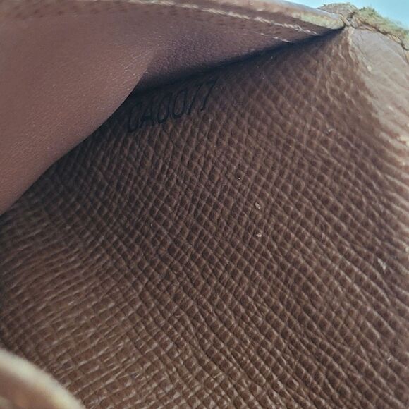 LOUIS VUITTON LV Bifold Zippy Compact Wallet Brown Medium Purse Monogram Vintage - Picture 4 of 12